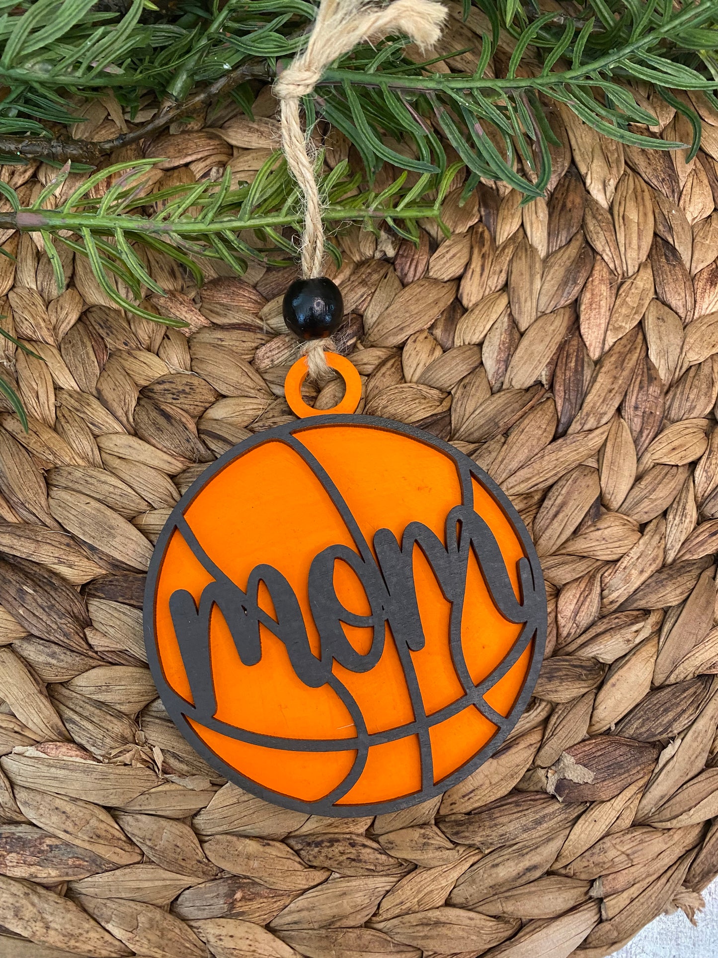 Basketball Mom Ornament