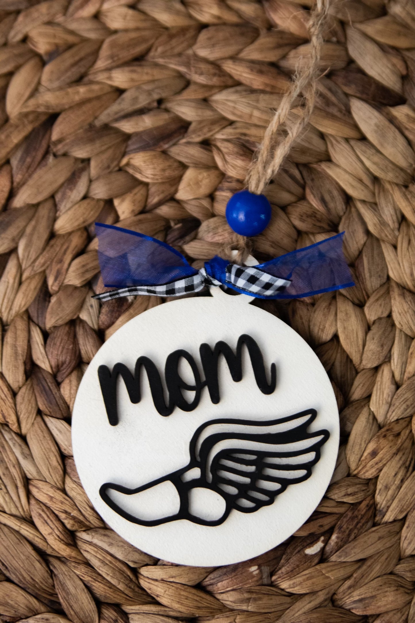Track Mom Ornament